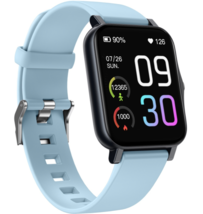 GTS2 Waterproof Blood Pressure Monitor Sports Android/Ios Smart Watch Light Blue - £48.10 GBP