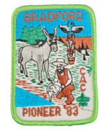 1983 CAC Bradford Pioneer District Patch Boy Scouts BSA - £6.19 GBP