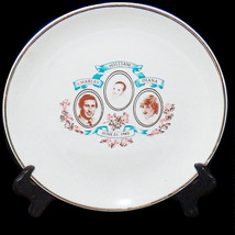 Prince William Birth Plate Charles &amp; Diana British Royal Family Creemore China - £19.74 GBP