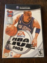 NBA Live 2003 (Nintendo GameCube, 2002) Complete CIB - $9.90