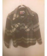 vintage 70s SEARS PUT ON SHOP PLAID HEAVY WOOL JACKET SHIRT size 20 ches... - €58,84 EUR
