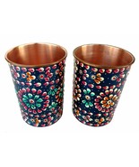 Pure Copper Glass Hand Painting Art work Outer Side (2) - $47.39 CAD+