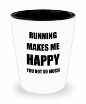 Running Shot Glass Shotglass Lover Fan Funny Gift Idea For Liquor Lover Alcohol  - £9.64 GBP