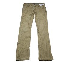 Aeropostale Pants Mens 30 Beige Skinny Button Zip Outdoor Casual Jeans - £20.20 GBP