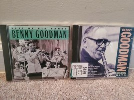 Lot of 2 Benny Goodman CDs: Best of Big Bands, Golden Hits - £6.71 GBP
