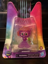 DreamWorks Trolls World Tour Mermaid Collectible Doll with Microphone Toy Figure - £4.01 GBP