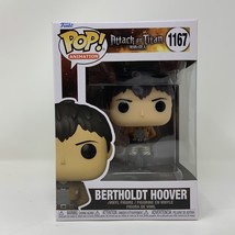 MINT Attack on Titan Bertholdt Hoover Funko Pop! Figure #1167 in Protector - £7.15 GBP