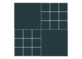 Mexican Mission Cement Tile Solid Handcrafted 10 sqf - Midnightblue - 8x8&quot; - $2,248.15 MXN