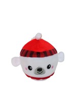 Bass Pro Shops Santa&#39;s Wonderland Polar Bear Clip Plush Stuffed Animal 2... - $14.89