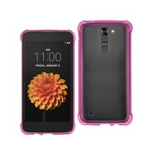 [Pack Of 2] Reiko LG K7 Clear Bumper Case With Air Cushion Protection In Clea... - £18.33 GBP