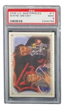 2008 Wayne Gretzky Upper Deck Masterpieces #17 PSA / DNA Mint 9 Card Exchange... - £54.19 GBP