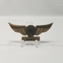 Vintage WNEP TV Skycam II 16 Helicopter Pilot Wings Plastic Pin Scranton  - £16.97 GBP