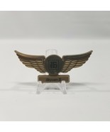 Vintage WNEP TV Skycam II 16 Helicopter Pilot Wings Plastic Pin Scranton  - £17.52 GBP