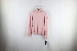 NOS Vintage Ralph Lauren Womens PL Silk Cashmere Knit Turtleneck Sweater Pink - £69.78 GBP