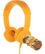 Kid&#39;s Headphones ONANOFF BuddyPhones Explore+ Volume-Limiting  - Yellow ... - £19.62 GBP