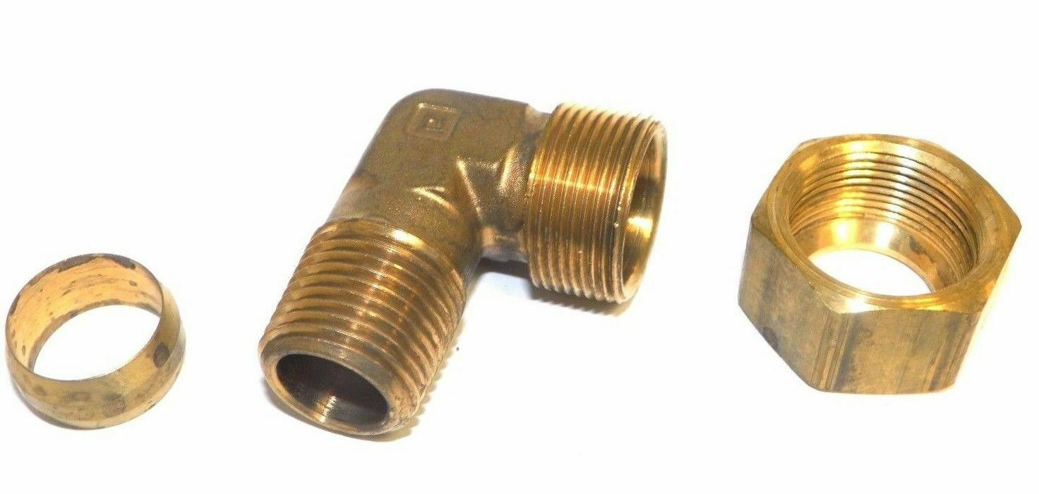 Big A Service Line 3-169928 Brass Pipe, 90 deg Street Elbow Fitting 3/4&quot;... - $12.75