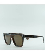 BURBERRY BE4348 396673 Brown Check/Brown 52-21-145 Sunglasses New Authentic - $128.95