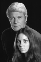 Peter Graves and Lesley Ann Warren in Mission: Impossible Cool Studio Portrait T - $23.99