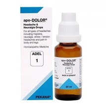 Pack of 2 - ADEL 1 Apo-Dolor Drop 20ml Homeopathic MN1 - £19.82 GBP