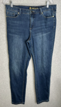 Anne Klein Slim Ankle Women&#39;s Denim Jeans Missy Stretch Size 12 - £10.65 GBP