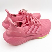 Adidas UltraBoost 21 Hazy Rose Pink Mauve Running Shoes Women&#39;s Size 5.5... - £86.49 GBP