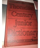 1942 BOOK: THORNDIKE CENTURY JUNIOR DICTIONARY by EL THORNDIKE ILLUSTRATED - €33,79 EUR