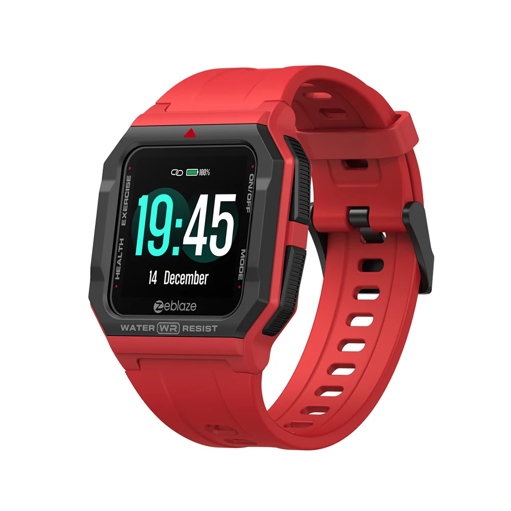 Zeblaze Ares Retro Touch Screen Smart Watch 1.3 inch Bluetooth 5.1 Heart Rate Se - £156.35 GBP