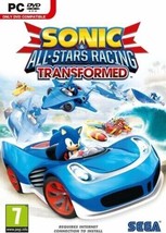 Sonic &amp; All Stars Racing Transformed (2012) Windows PC DVD-ROM Game Seal... - $30.00