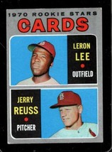 1970 Topps #96 Leron LEE/JERRY Reuss Vg+ (Rc) Cardinals *X70262 - £2.70 GBP
