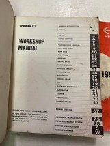 1998 Hino Truck Fd Fe Ff Sg Workshop Service Repair Shop Manual Set Oem - £134.18 GBP