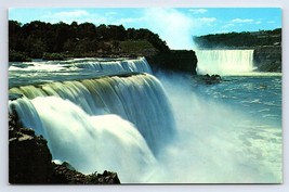 Postcard Niagara Falls American Falls New York NY Prospect Point Horseshoe Falls - £2.81 GBP