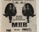 Men In Black Tv Guide Print Ad Tommy Lee Jones Will Smith TPA8 - $5.93