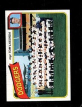 1980 Topps #302 Tommy Lasorda Nm Dodgers Mg Hof *X93082 - £2.12 GBP