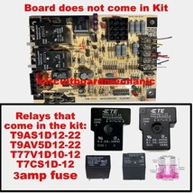 Repair Kit Lennox 78M4701 1012 969 Furnace Control Circuit Board 1012 83 9691A - $45.00