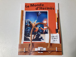 Hermes Magazine Catalog Le Monde d`Hermes Autumn Fall Winter 2022 Vol 2 New - $29.99