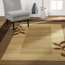 Home Dynamix Royalty Clover Modern Area Rug, Brown Multi, 5&#39;2&quot;X7&#39;2&quot; Rectangle - £44.55 GBP