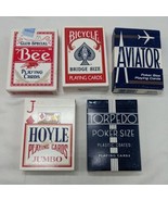 Lot Of (5) Poker And Bridge Playing Cards - $13.37 CAD