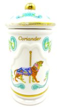 Lenox Porcelain Carousel Spice Jar - Coriander - $26.38