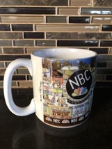 NBC Experience Store Large SOUVENIR MUG CUP VISION USA Made In Thailand - $51.62 CAD