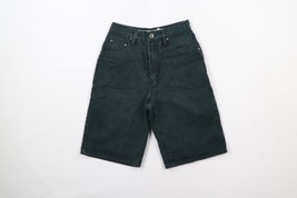 Vintage 90s Streetwear Boys Size 10 Distressed Denim Jean Shorts Jorts B... - £27.02 GBP