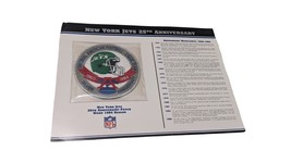 New York Jets 25th Anniversary 1984 Season Patch Willabee Vintage NFL Football - $19.80