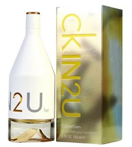CK IN 2 U (IN2U) FOR HER * Calvin Klein 5.0 oz / 150 ml EDT Women Perfume Spray - $42.06