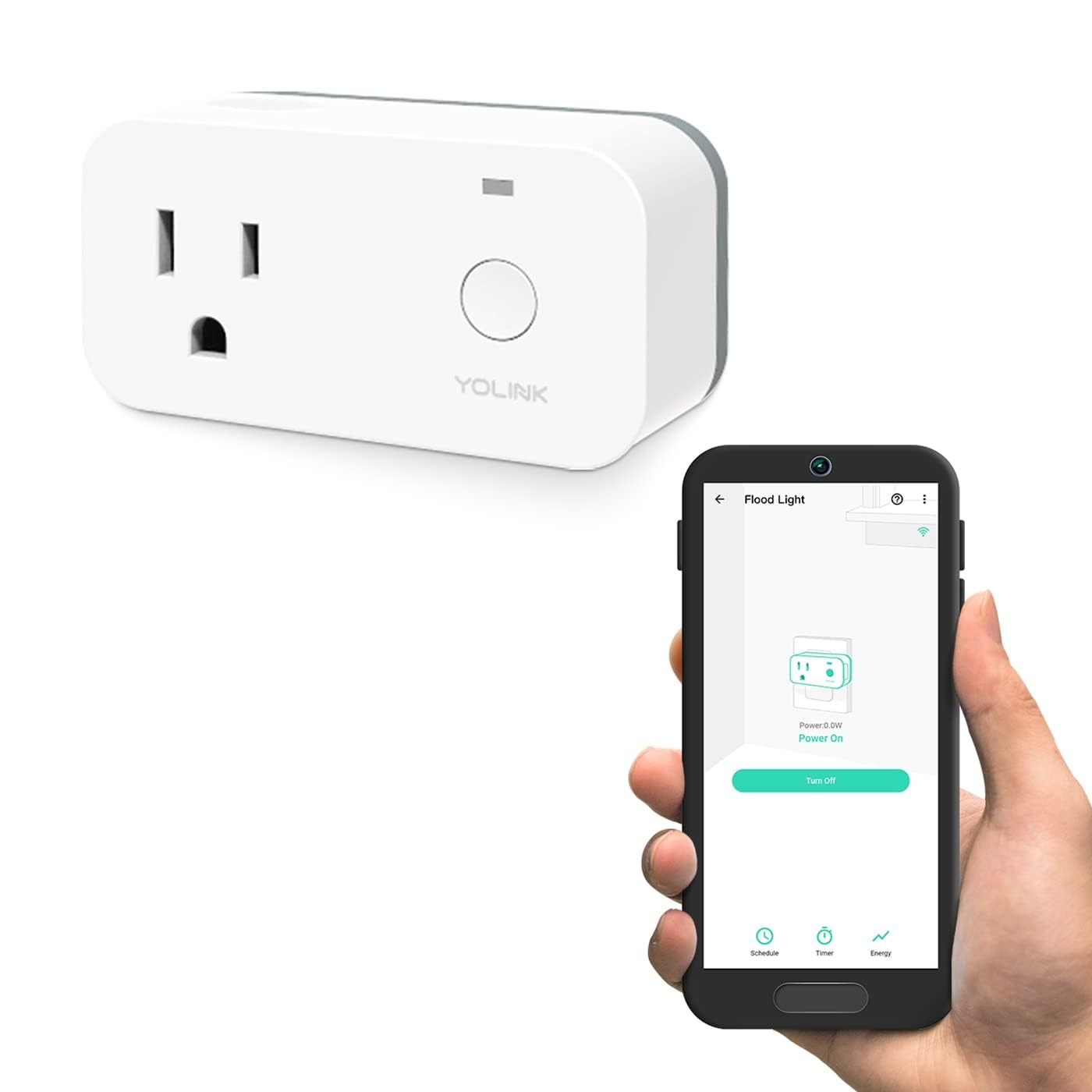 Yolink Smart Plug With Energy Monitoring, 1/4 Mile World&#39;S Longest Range... - $44.97