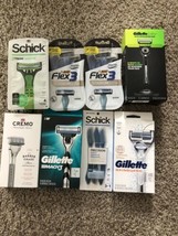 mix lof of mens shavers shaving needs cremo, gillette bic schick - $28.04