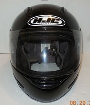 HJC CL-15 Motorcycle Helmet Black Sz M Snell DOT Approved - $71.70