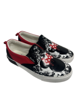 Disney Disneyland Womens Minnie Mouse Sneakers Shoes US 9.5 Slip On Comfort Logo - £54.43 GBP