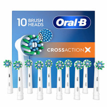Oral-B Cross Action Replacement Electric Toothbrush Heads, 10-count - £196.58 GBP