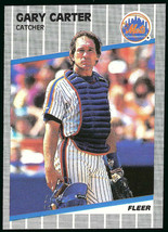 1989 Fleer #30 Gary Carter New York Mets - £1.32 GBP