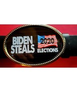 BIDEN STEALS 2020 ELECTION TRUMP 2020 Epoxy Belt Buckle - KEEP AMERICA G... - $315.86 MXN