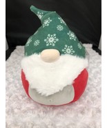 Squishmallow 2022 Offical Christmas Gnome Leander 7”tall USED NO TAGS - £7.82 GBP